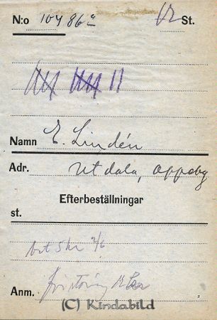 E Lindén  Utdala  Oppeby
E Lindén  Utdala  Oppeby
Nyckelord: Lindén Utdala