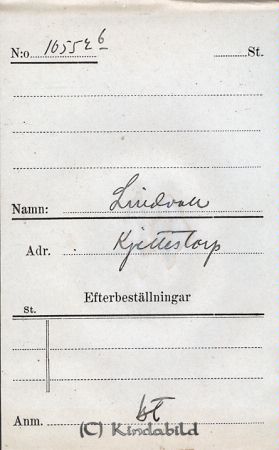 Lindvall  Kjettestorp
Lindvall  Kjettestorp
Nyckelord: Lindvall Kjettestorp