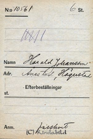 Harald Johansson  Ånestad  Hägerstad
Harald Johansson  Ånestad  Hägerstad
Nyckelord: Johansson Ånestad