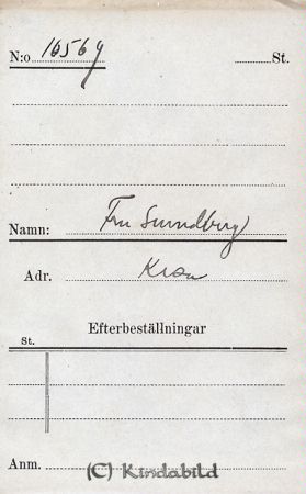 Fru  Sundberg  Kisa
Fru  Sundberg  Kisa
Nyckelord: Fru Sundberg
