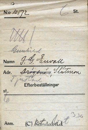Gunhild Envall Tjustad  Slätmon
Gunhild Envall Tjustad  Slätmon
Nyckelord: Envall Tjustad
