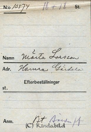 Märta Larsson  Hamra  Gärdala
Märta Larsson  Hamra  Gärdala
Nyckelord: Larsson Hamra