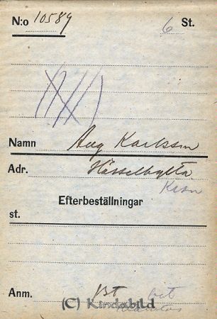Aug  Karlsson  Hässlehylta  Kisa
Aug  Karlsson  Hässlehylta  Kisa
Nyckelord: Karlsson Hässlehylta