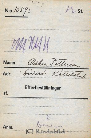Oskar Pettersson  Söderö  Kättilstad
Oskar Pettersson  Söderö  Kättilstad
Nyckelord: Pettersson Söderö