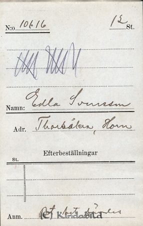 Edla Svensson  Thorsåkra  Horn
Edla Svensson  Thorsåkra  Horn
Nyckelord: Svensson Thorsåkra