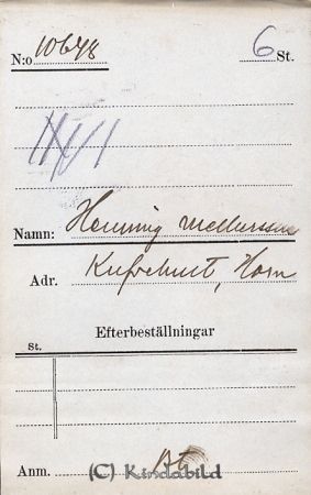 Henning Melkersson  Kufvehult  Horn
Henning Melkersson  Kufvehult  Horn
Nyckelord: Melkersson Kufvehult