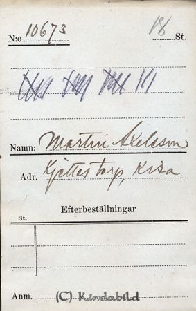Martin Axelsson  Kjettestorp  Kisa
Martin Axelsson  Kjettestorp  Kisa
Nyckelord: Axelsson Kjettestorp