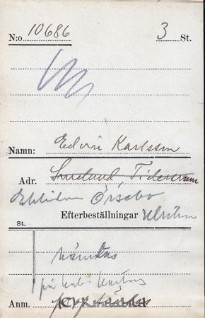 Edvin Karlsson  Ekliden Örsebo  Ulrika
Edvin Karlsson  Ekliden Örsebo  Ulrika
Nyckelord: Karlsson Ekliden