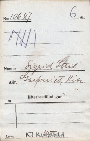 Sigrid Strid  Garfveriet  Kisa
Sigrid Strid  Garfveriet  Kisa
Nyckelord: Strid Garfveriet