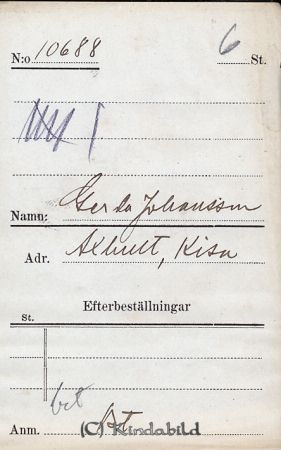 Gerda Johansson  Axhult  Kisa
Gerda Johansson  Axhult  Kisa
Nyckelord: Johansson Axhult