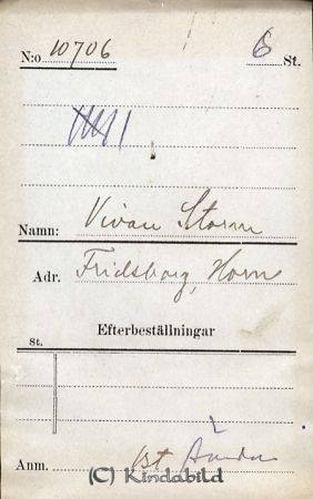 Vivan Storm  Fridsborg  Horn
Vivan Storm  Fridsborg  Horn
Nyckelord: Storm Fridsborg