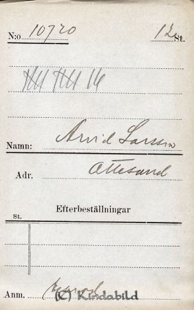Arvid Larsson  Ottesand
Arvid Larsson  Ottesand
Nyckelord: Larsson Ottesand