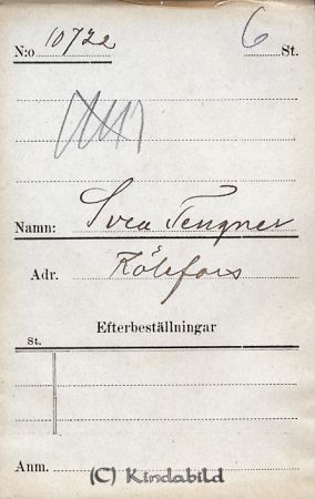 Svea Tengner  Kölefors
Svea Tengner  Kölefors
Nyckelord: Tengner Kölefors