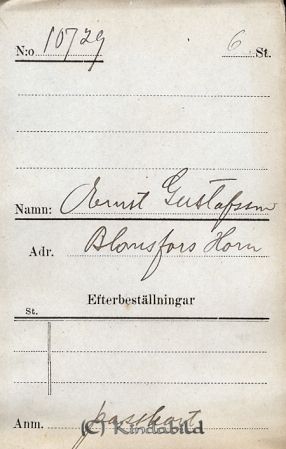 Ernst Gustafsson  Blomsfors  Horn
Ernst Gustafsson  Blomsfors  Horn
Nyckelord: Gustafsson Blomsfors