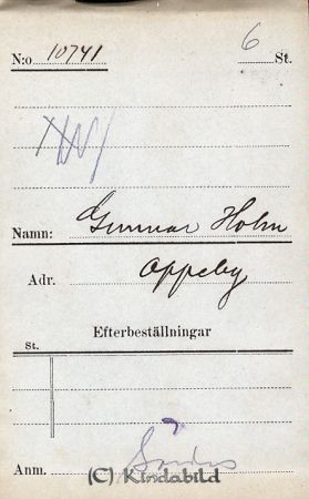Gunnar Holm  Oppeby
Gunnar Holm  Oppeby
Nyckelord: Holm Oppeby