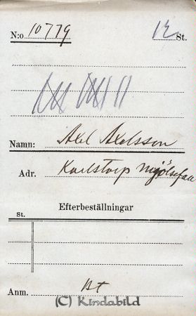 Axel Axelsson  Karlstorp  Mjölsefall
Axel Axelsson  Karlstorp  Mjölsefall
Nyckelord: Axelsson Karlstorp