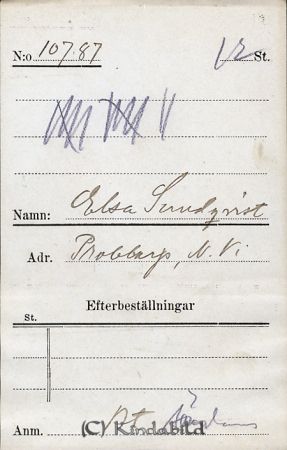 Elsa Sundqvist Probbarp N VI
Nyckelord: Elsa Sundqvist