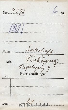 Sokoloff  Repslagarg 9  Linköping
Sokoloff  Repslagarg 9  Linköping
Nyckelord: Sokoloff Linköping