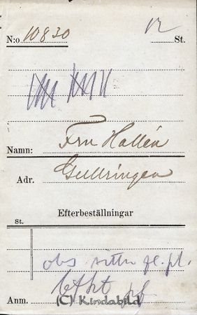 Fru Hallén  Gullringen
Fru Hallén  Gullringen
Nyckelord: Hallén Gullringen