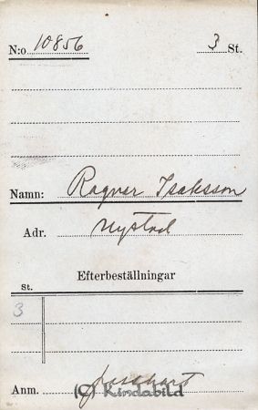 Ragnar Isaksson  Nystad
Ragnar Isaksson  Nystad
Nyckelord: Isaksson Nystad