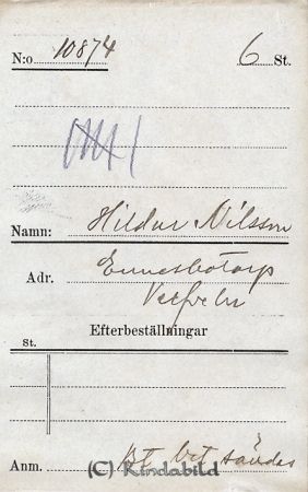 Hildur Nilsson Ennesbotorp Verfveln
Hildur Nilsson Ennesbotorp Verfveln
Nyckelord: Nilsson Ennesbotorp