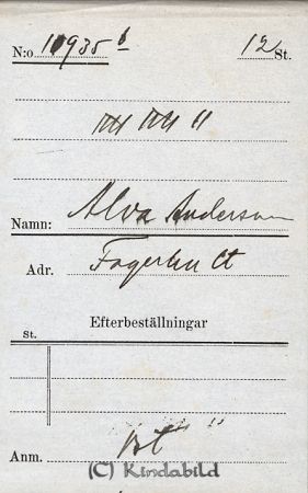 Alva Andersson  Fagerhult
Alva Andersson  Fagerhult
Nyckelord: Andersson Fagerhult