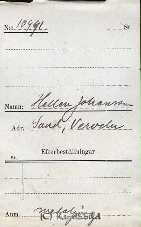 Hellen Johansson  Sand  Verveln
Hellen Johansson  Sand  Verveln
Nyckelord: Johansson Sand