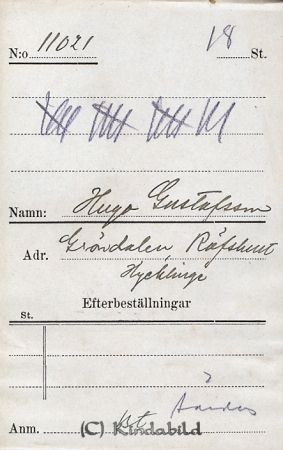Hugo Gustafsson  Gröndalen  Räfshult  Hycklinge
Hugo Gustafsson  Gröndalen  Räfshult  Hycklinge
Nyckelord: Gustafsson Gröndalen