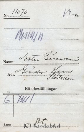 Ester Göransson  Grönebo  Slätmon
Ester Göransson  Grönebo  Slätmon
Nyckelord: Göransson Grönebo
