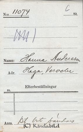 Hanna Andersson  Haga  Verveln
Hanna Andersson  Haga  Verveln
Nyckelord: Andersson Haga