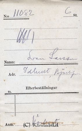Sven Larsson  Idhult  Björkfors
Sven Larsson  Idhult  Björkfors
Nyckelord: Larsson Idhult