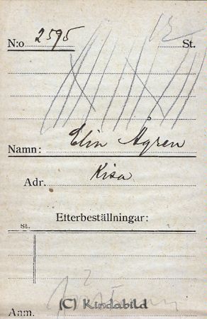 Elin Ågren  Kisa
Elin Ågren  Kisa
Nyckelord: Elin Ågren