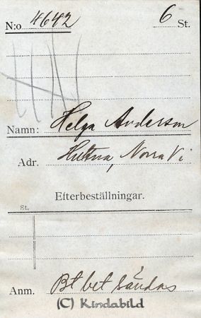 Helga Andersson Hultna  Norra Vi
Helga Andersson Hultna  Norra Vi
Nyckelord: Andersson Hultna