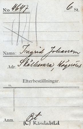 Ingrid Johansson Skälhamra Hägerstad
Ingrid Johansson Skälhamra Hägerstad
Nyckelord: Johansson Skälhamra
