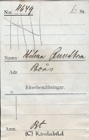 Hilma Rundbom Boås
Hilma Rundbom Boås
Nyckelord: Rundbom Boås
