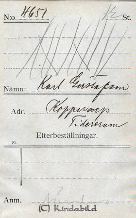 Karl Gustafsson Kopperarp Tidersrum
Karl Gustafsson Kopperarp Tidersrum
Nyckelord: Gustafsson Kopperarp