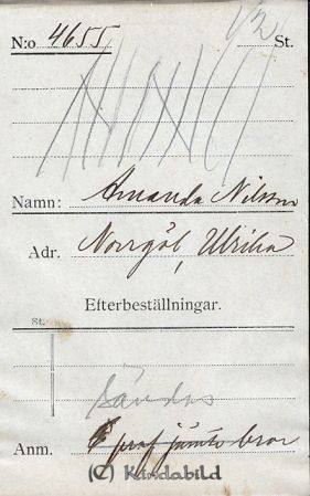 Amanda Nilsson Norrgöl Ulrika
Amanda Nilsson Norrgöl Ulrika
Nyckelord: Nilsson Norrgöl