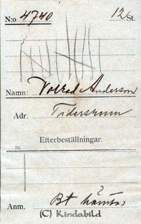 Volrad Andersson  Tidersrum
Volrad Andersson  Tidersrum
Nyckelord: Andersson Tidersrum