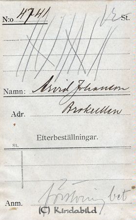 Arvid Johansson Brokullen

 
