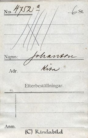 Johansson Kisa
Johansson Kisa
Nyckelord: Johansson Kisa