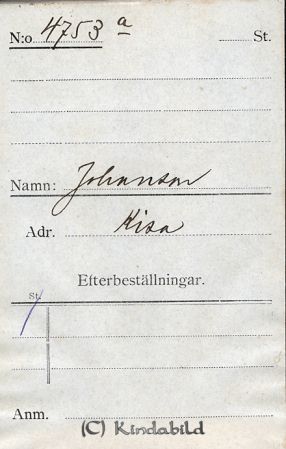 Johansson Kisa
Johansson Kisa
Nyckelord: Johansson Kisa