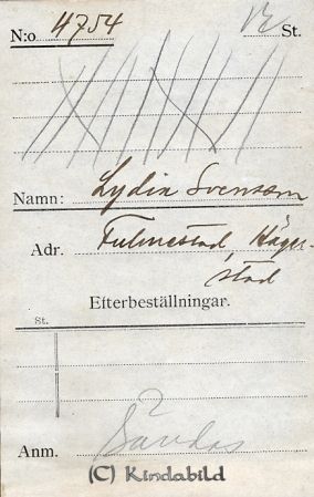 Lydia Svensson Fulmestad Hägerstad
Lydia Svensson Fulmestad Hägerstad
Nyckelord: Svensson Fulmestad