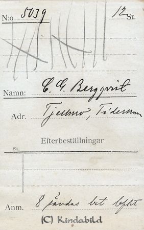 C G Bergqvist Tjellmo Tidersrum
C G Bergqvist Tjellmo Tidersrum
Nyckelord: Bergqvist Tidersrum