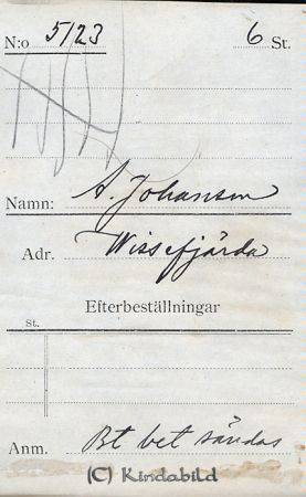 A Johansson Wissefjärda
A Johansson Wissefjärda
Nyckelord: Johansson Wissefjärda