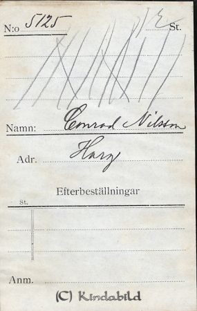 Conrad Nilsson Harg
Conrad Nilsson Harg
Nyckelord: Nilsson Harg