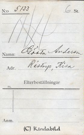 Gösta Andersson Råstorp Kisa
Gösta Andersson Råstorp Kisa
Nyckelord: Andersson Råstorp