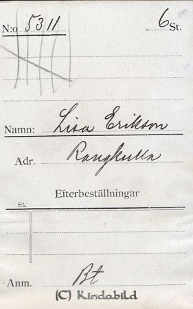 Lisa Eriksson Rangkulla
Lisa Eriksson Rangkulla
Nyckelord: Eriksson Rangkulla