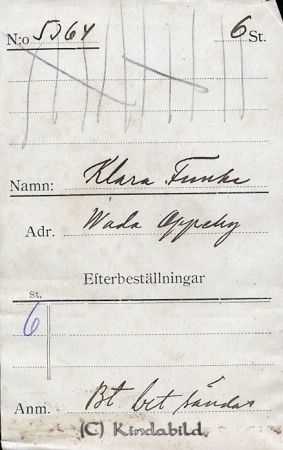 Klara Funke Wada Oppeby
Klara Funke Wada Oppeby
Nyckelord: Funke Wada