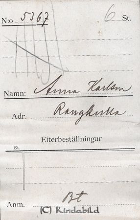 Anna Karlsson Rangkulla
Nyckelord: Anna Karlsson