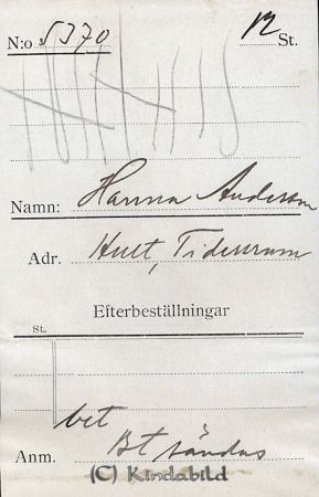 Hanna Andersson Hult Tidersrum
Hanna Andersson Hult Tidersrum
Nyckelord: Andersson Hult